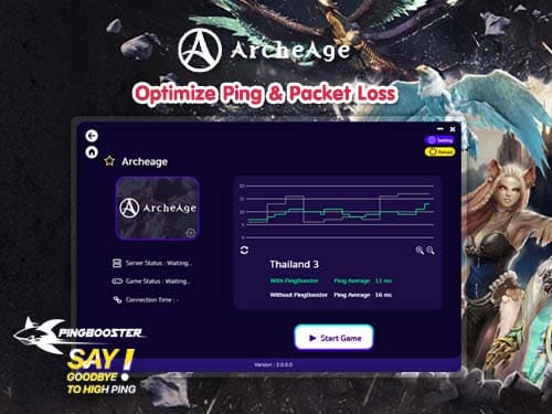 How to Fix ArcheAge LAG with VPN PingBooster