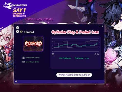 Optimize Ping Elsword Online with VPN  PingBooster