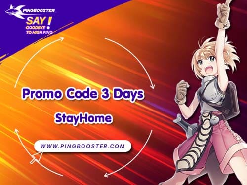 PingBooster gives Free 3 days. Let's play games at home.