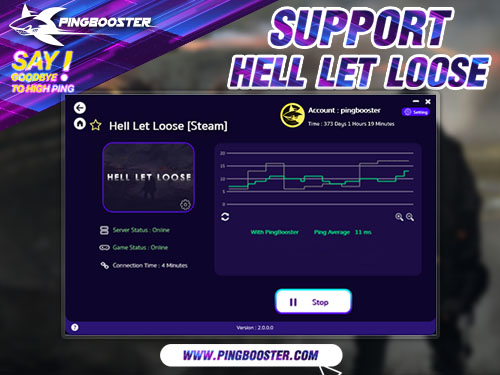 How to Fix Hell Let Loose LAG with VPN PingBooster