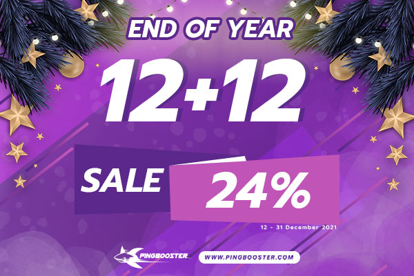 PingBooster 12.12 VPN Promotion End of Year 2021