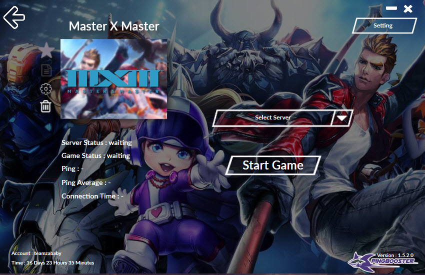 Master X Master[MXM] By PingBooster