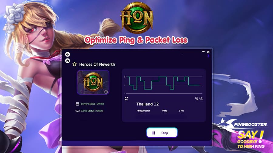 how-to-play-hon-by-use-pingbooster
