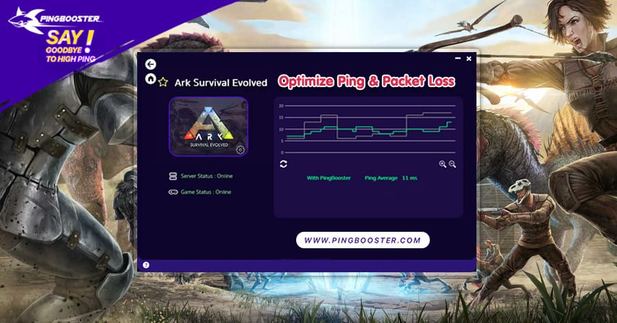 ลดแลค ลดปิง Ark Survival Evolved ด้วย Pingbooster กันเถอะ | Pingbooster Blog