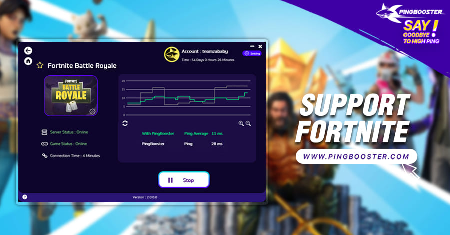 mord Monarch Delegation Optimize Your Ping Fortnite Battle Royale with VPN PingBooster |  PingBooster Blog