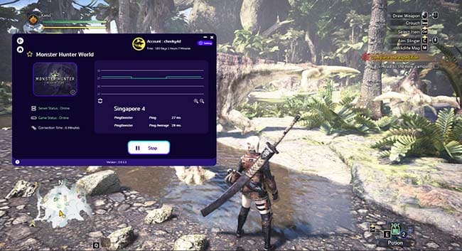 how-to-use-monster-hunter-world-by-pingbooster