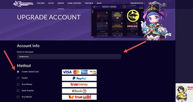 how-to-pay-pingbooster-with-wecard-true-money-wallet