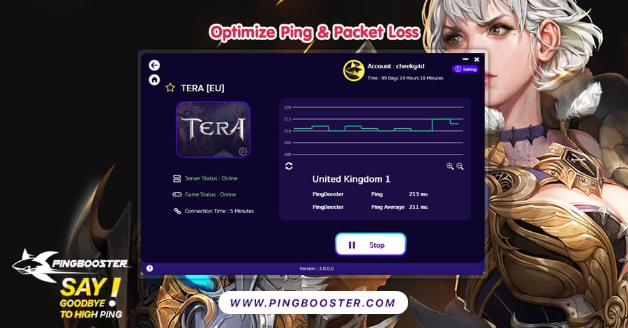 how-to-use-pingbooster-play-tera-online-fix-lag-and-bypass