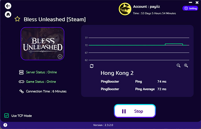 pingbooster-vpn-support-bless-unleashed